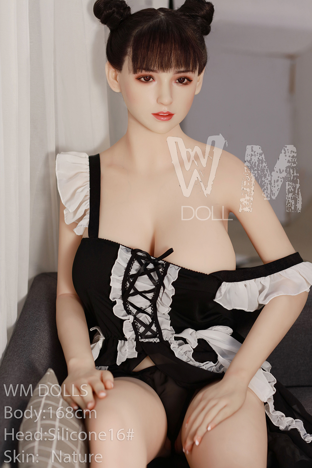 168cm/5ft6 F-Cup Silicone Head Sex Doll - Brooke